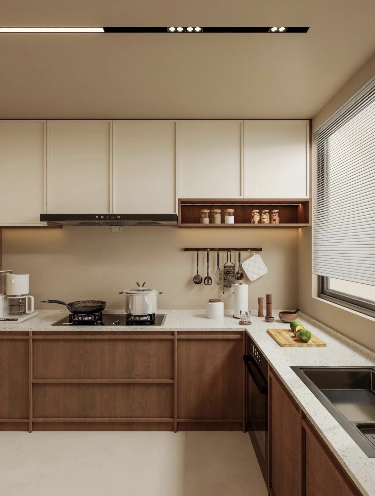 Custom kitchen cabinetry